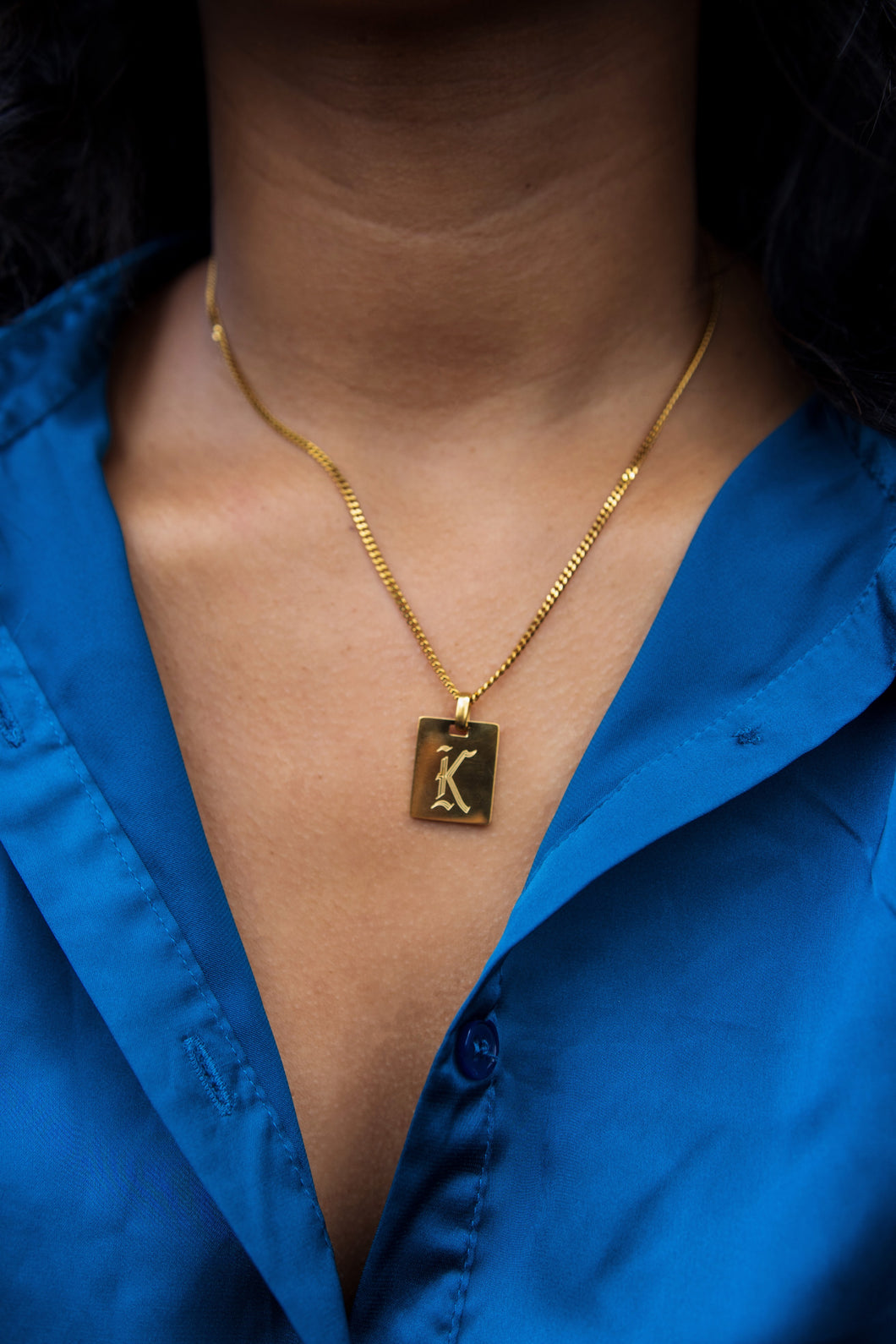 S.O.S. Monogram Necklace